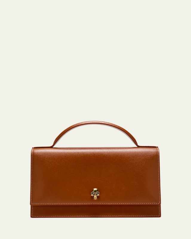 Medium Skull Top-Handle Bag